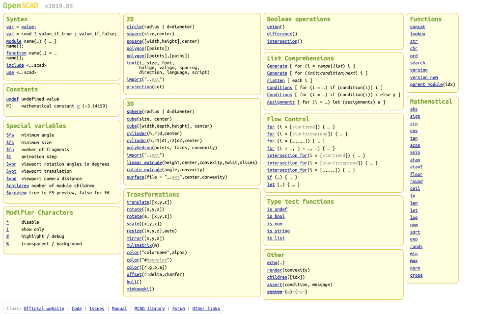 openSCAD_cheat_sheet